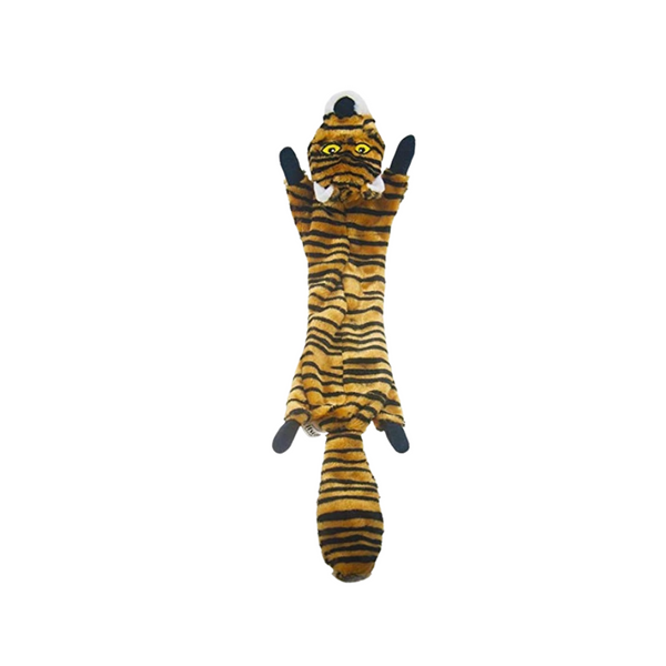 Tiger Tails - Stuffing Free Plush Toy with Squeaker