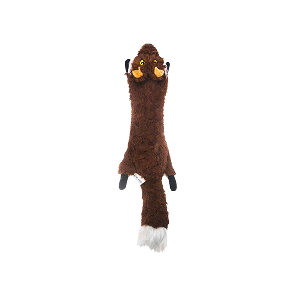 Foxy Flick - Stuffing Free Plush Toy with Squeaker