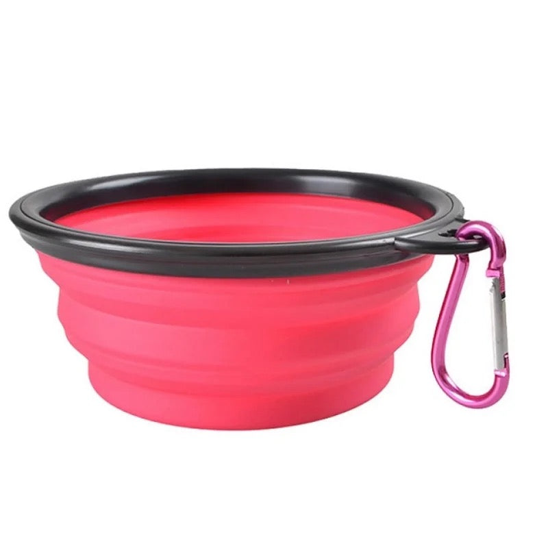 Collapsible Travel Bowl with Buckle