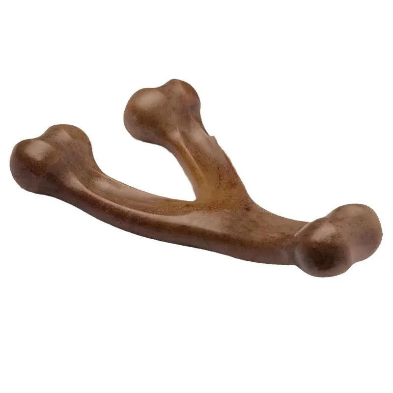 Chewy Bone Toy for Agressive Chewers - Special Chicken Flavoured