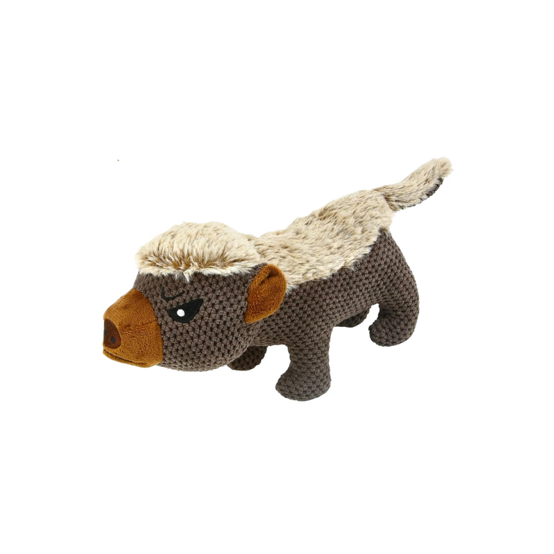 Honey Badger - Plush Toy with Squeaker